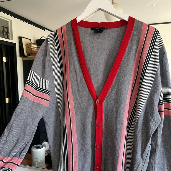 GUCCI Striped Cardigan L/XL - Picture 2 of 6
